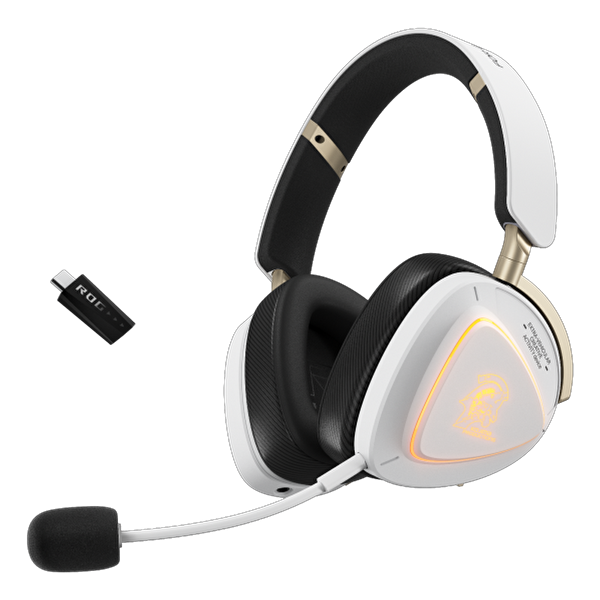 Asus Rog Delta II Kjp RGB Aydınlatmalı Kablosuz Oyuncu Kulaklığı Beyaz