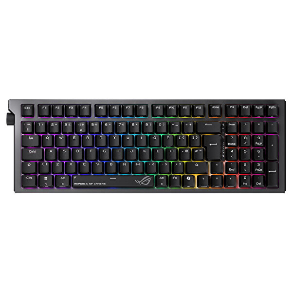 Asus ROG Strix Morph 96 ROG NX V2 Lehimsiz Switch Değişimi RGB Mekanik Kablosuz Türkçe Oyuncu Klavyesi
