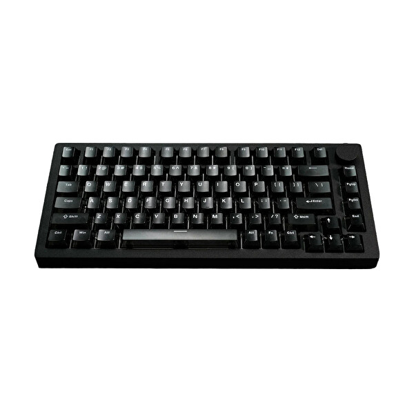 Akko Monsgeek M1 V5 HE Şeffaf Siyah AstroAim 8K Hz RGB Kablosuz İngilizce Manyetik Anahtarlı Sökülebilir Oyuncu Klavyesi