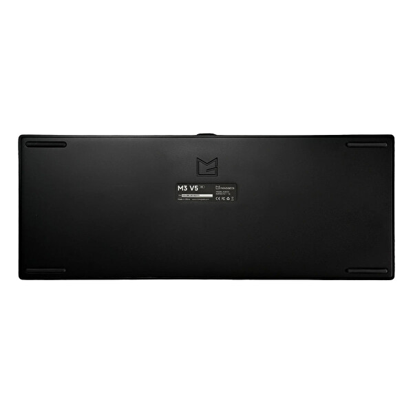 Akko Monsgeek M3 V5 HE Şeffaf Siyah AstroAim Manyetik Switch 8K Hz Hall Effect Hotswap RGB Kablosuz İngilizce Oyuncu Klavyesi
