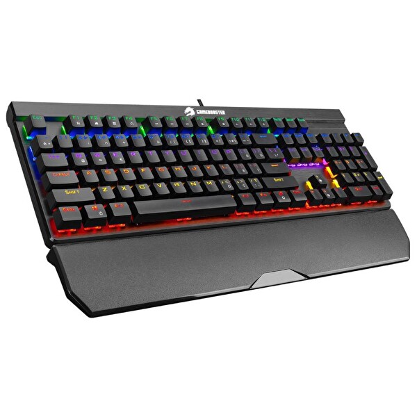 GameBooster G902 Strike Rainbow Blue Switch Siyah Mekanik Oyuncu Klavyesi