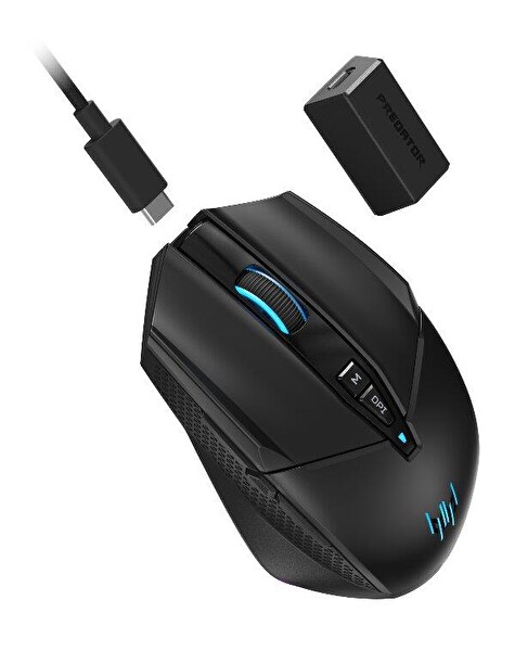 Acer Predator Cestus 535 30000 DPI 8K Hz 8 Tuş 2.4GHz Kablosuz Oyuncu Faresi PMR535