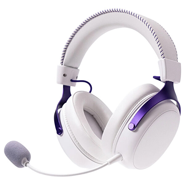 Akko Verge S9 Ultra Beyaz PS5 Uyumlu Kablosuz Oyuncu Kulaklığı