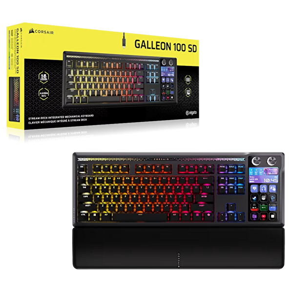 Corsair Galleon 100 SD MLX Pulse Switch Siyah RGB Mekanik Oyuncu Klavyesi