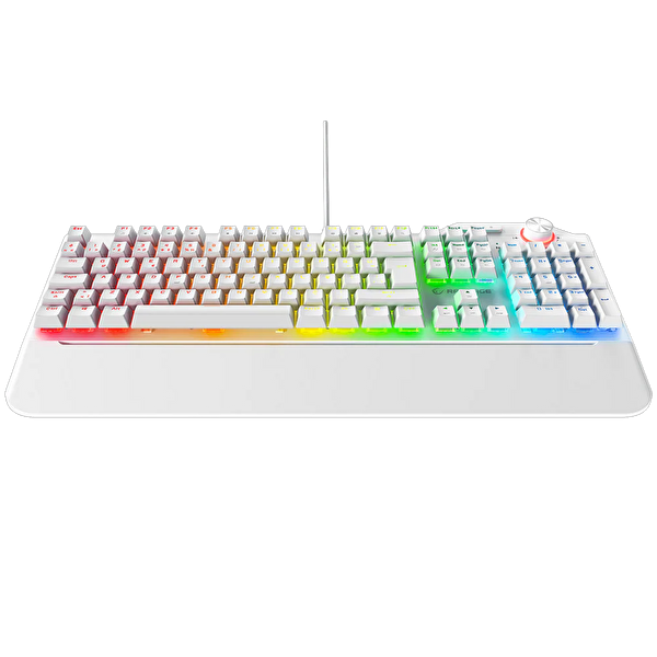 Rampage Hydra R6 Kırmızı Switch RGB Kablolu Beyaz Mekanik Oyuncu Klavyesi