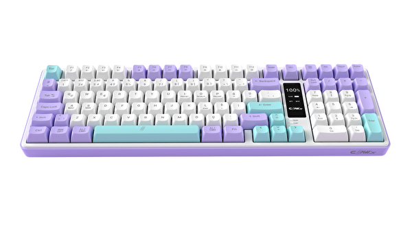 Claw’s Luma Air Kablosuz 3 Modlu LCD Ekran 100 Tuş Membran Oyuncu Klavyesi