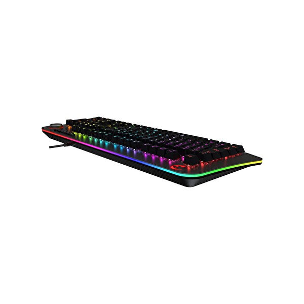 Gamepower Starscream 60M Rgb Kırmızı Anahtar 60 Milyon Türkçe Q USB Suya Dayanıklı Optik Mekanik Oyuncu Klavyesi