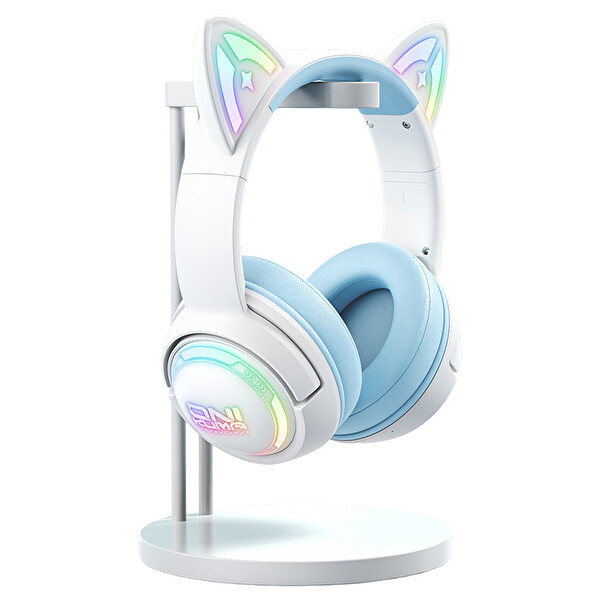 Onikuma GT838 RGB Kablosuz Oyuncu Kulaklığı Mavi