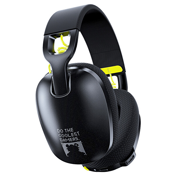 Onikuma B2 PS5 Uyumlu 3D Surround Kablosuz Oyuncu Kulaklığı Siyah