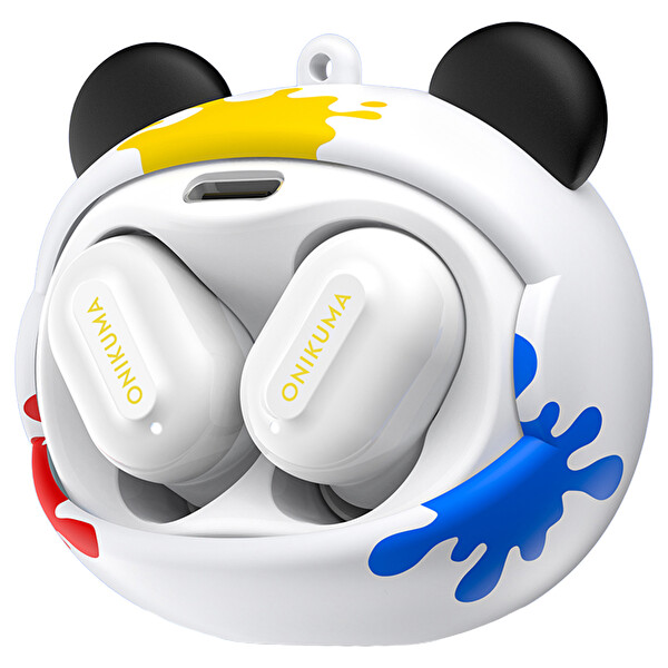 Onikuma T20 White TWS Bluetooth Oyuncu Kulak İçi Kulaklık Beyaz