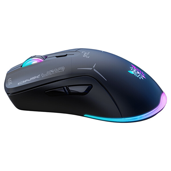 Onikuma CW917 RGB Kablosuz Simetrik Oyuncu Faresi Siyah