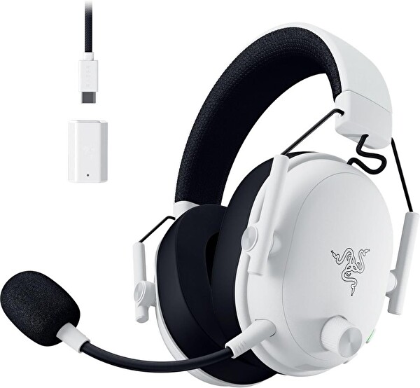 Razer BlackShark V3 RZ04-05410400-R3M1 7.1 USB Kablolu-Kablosuz Beyaz Kulak Üstü Oyuncu Kulaklığı