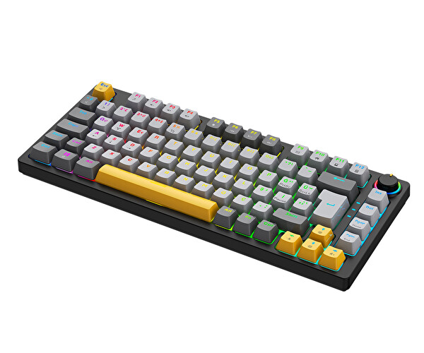Bronzturq MK1115 Rainbow Anti-Ghosting Kablolu Mekanik Oyuncu Klavyesi