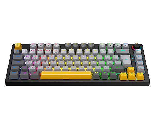 Bronzturq MK1115 Rainbow Anti-Ghosting Kablolu Mekanik Oyuncu Klavyesi