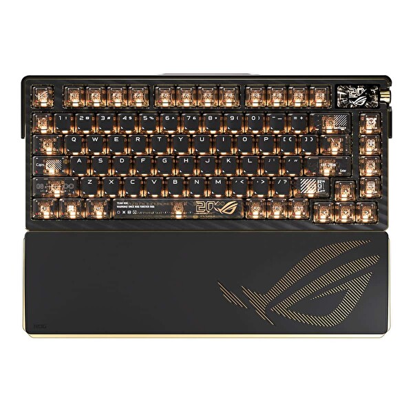 Asus ROG Azoth Extreme Edition 20. Yıl NX Mekanik Anahtar 8K Hz RGB Kablosuz Türkçe Oyuncu Klavyesi