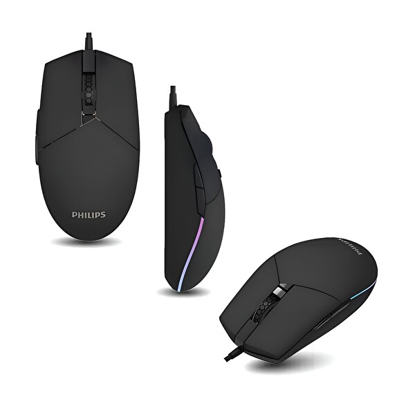Philips SPK9304B/38 Kablolu Oyuncu Faresi Siyah