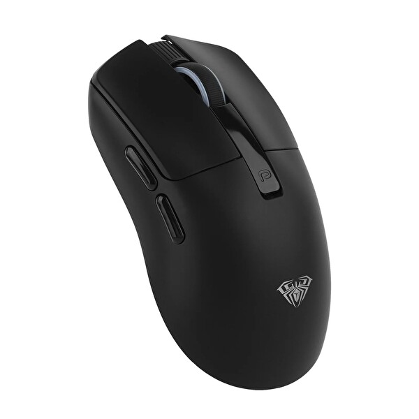 Aula SC590 Pro PAW3311 20000 DPI 1000Hz Tri-Mode Bluetooth 2.4GHz Kablosuz Dijital Ekranlı Hafif Oyuncu Mouse Siyah