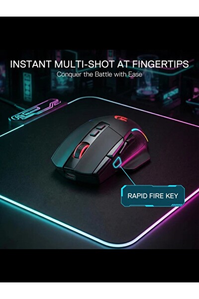Redragon Viper M925 26000DPI PAW3395 1000Hz Anket Hızı Kablosuz Oyuncu Mouse