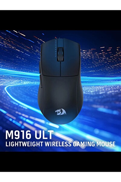 Redragon K1NG M916 Ult 3 Mod Bağlantı 30.000 Max DPI 8K Anket Oranı 5 Programlanabilir Düğme Oyuncu Mouse