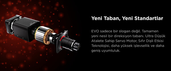 Simagic Alpha Evo Pro 18N-M Direct Drive Direksiyon Gövdesi
