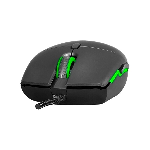 GameBooster M630 Prime 7 Renk RGB Aydınlatmalı Kablolu Siyah Oyuncu Mouse
