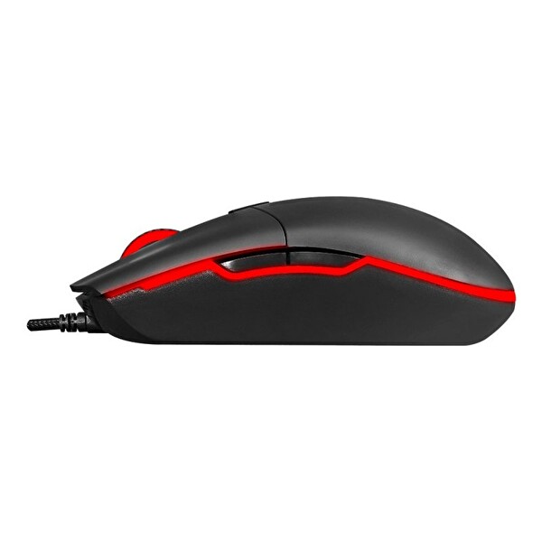 GameBooster M630 Prime 7 Renk RGB Aydınlatmalı Kablolu Siyah Oyuncu Mouse
