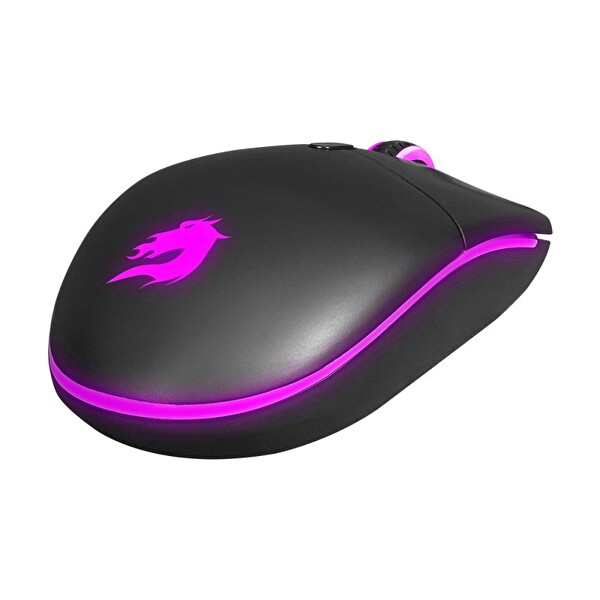 GameBooster M630 Prime 7 Renk RGB Aydınlatmalı Kablolu Siyah Oyuncu Mouse