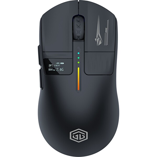 GameBooster Sway Rgb 24000DPI OLED Triple Mode Oyuncu Mouse Siyah