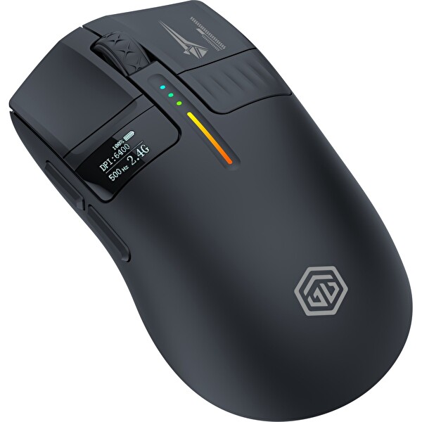 GameBooster Sway Rgb 24000DPI OLED Triple Mode Oyuncu Mouse Siyah