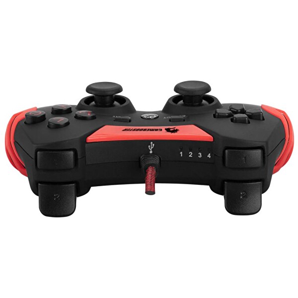 GameBooster GB-J54R PS3 - PC Uyumlu Kablolu Oyun Kolu Kırmızı