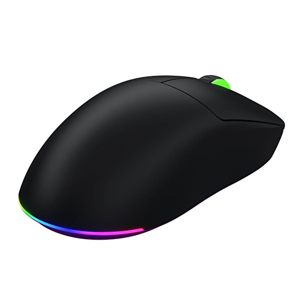 Hator HTM770 Quasar 3 ULTRA Black 8K Hz PixArt PAW 3950 Sensör RGB Kablosuz Simetrik Oyuncu Mouse