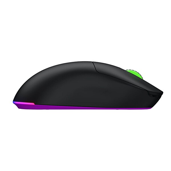 Hator HTM770 Quasar 3 ULTRA Black 8K Hz PixArt PAW 3950 Sensör RGB Kablosuz Simetrik Oyuncu Mouse