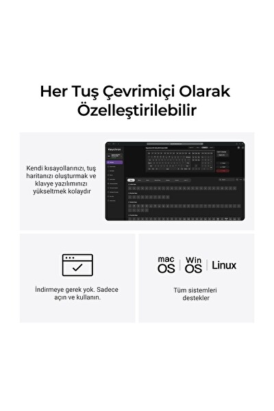 Keychron K5 Ultra 8K Süt POM Kırmızı Anahtarlı 2.4 GHz Kablosuz Özel Mekanik Oyuncu Klavyesi
