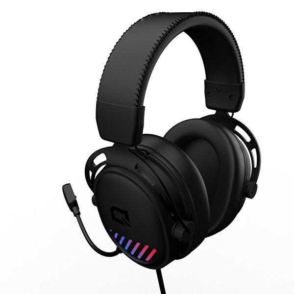 Quantum Gaming Thunderbass RGB 50MM Driver Gürültü Önleyicili Mikrofonlu USB Kablolu Oyuncu Kulaklığı