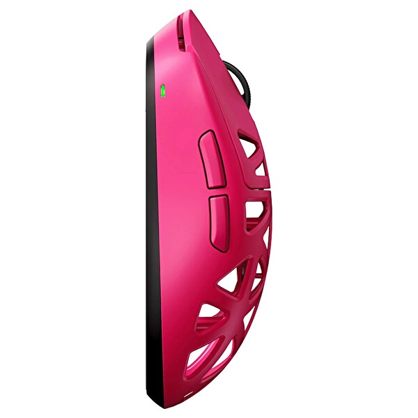 Mchose A7X MC-A7X-3 Ultra Magnesium Alloy Rose Red 8K Hz PAW3950 TI Sensör Kablosuz Oyuncu Mouse