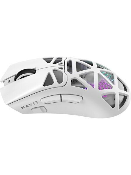 Havit Gamenote MS1042WB Tri-Mode 24000 DPI RGB Kablosuz Oyuncu Faresi