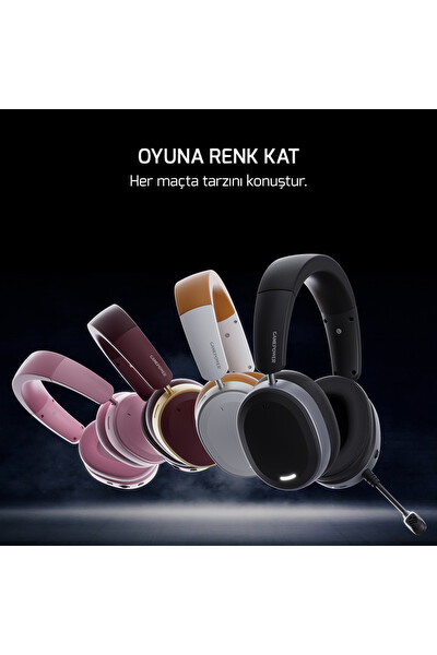 Gamepower Ultima Wireless 360 Derece Surround Hi-Fi Beyaz Oyuncu Kulaklığı