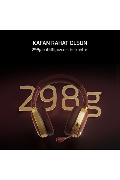 Gamepower Ultima Wireless 360 Derece Surround Hi-Fi Siyah Oyuncu Kulaklığı