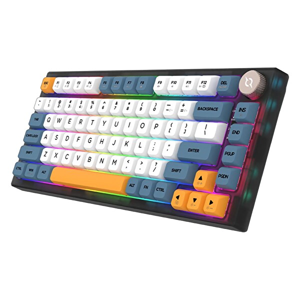 Aqirys Libertas %75 HaiMu x Aqirys Super Silent Switch RGB Hotswap Kablosuz İngilizce Mekanik Oyuncu Klavyesi
