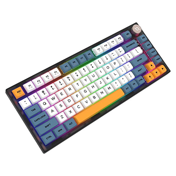 Aqirys Libertas %75 HaiMu x Aqirys Super Silent Switch RGB Hotswap Kablosuz İngilizce Mekanik Oyuncu Klavyesi