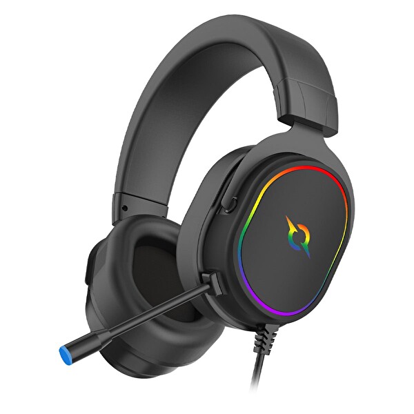 Aqirys Altair USB RGB 7.1 Virtual Surround Oyuncu Kulaklığı Siyah