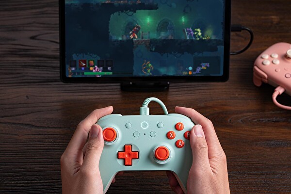 8bitdo Ultimate 2C Kablolu Oyun Kolu Nane Yeşili