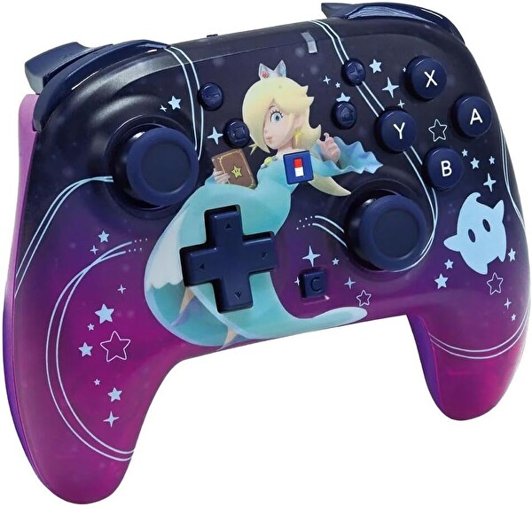 Hori Switch 2 Horipad Turbo Rosalina Universe Kablosuz Oyun Kolu