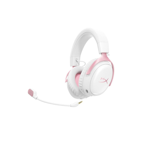 Hyperx Cloud III S DG0R2AA Kablosuz Oyuncu Kulaklığı Beyaz Pembe