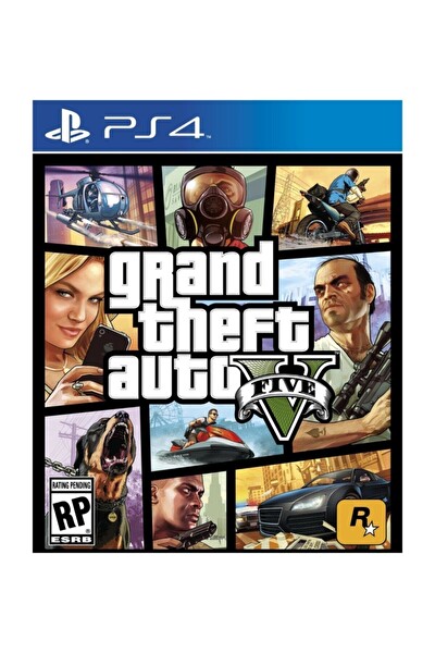 Sony Playstation 4 Slim 500 GB Oyun Konsolu + 2. Playstation Kol + GTA 5 PS4 Oyun (İthalatçı Garantili)