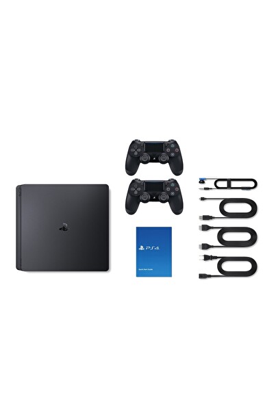 Sony Playstation 4 Slim 500 GB Oyun Konsolu + 2. Playstation Kol + Fifa 2020 PS4 Oyun (İthalatçı Garantili)