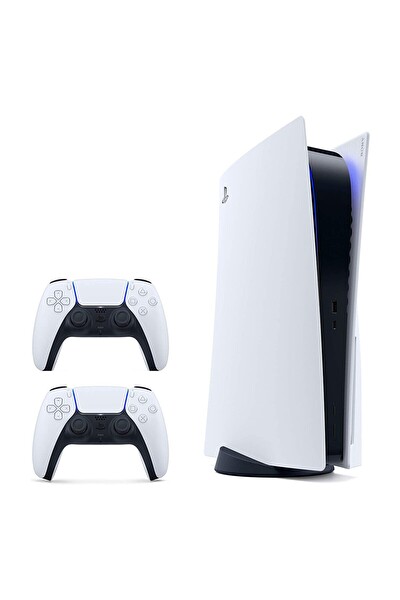 Sony Playstation 5 825 GB Türkçe Menü ve 2. PS5 Dualsense Oyun Konsolu (İthalatçı Garantili)