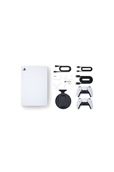 Sony Playstation 5 825 GB Türkçe Menü ve 2. PS5 Dualsense Oyun Konsolu (İthalatçı Garantili)