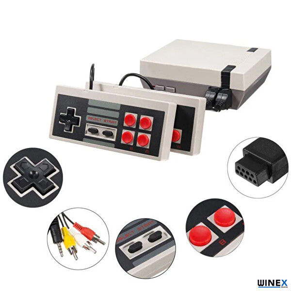 Winex 620 Oyunlu Retro Oyun Konsolu