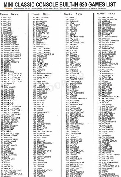 ZHL Tools Retro 620 Oyunlu Nostalji TV Atari 2 Kollu Oyun Konsolu Set
